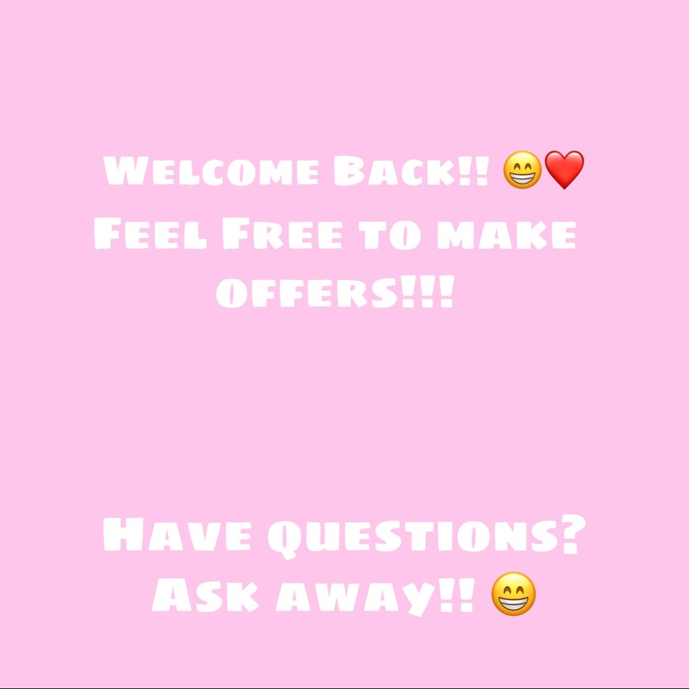 Will accept offers!! 😁❤️❤️